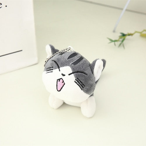 Janpan Cat Anime Chi's Sweet Home 10cm Keychain Toys Plush Cat Stuffed Animal Small Pendant Dolls Gift Plush Toys